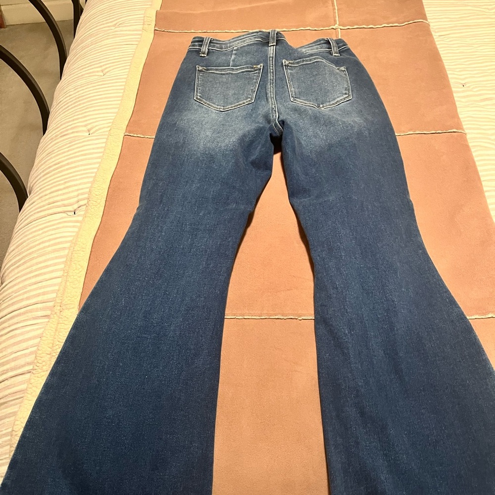 Karl Kani Dark Blue Boot Cut Jeans